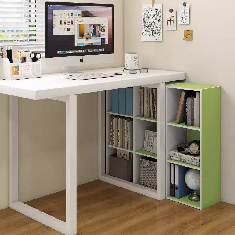 3 Cube Decorative Bookshelf Open Bookcase Toy Storage Organizer Horizontal Vertical