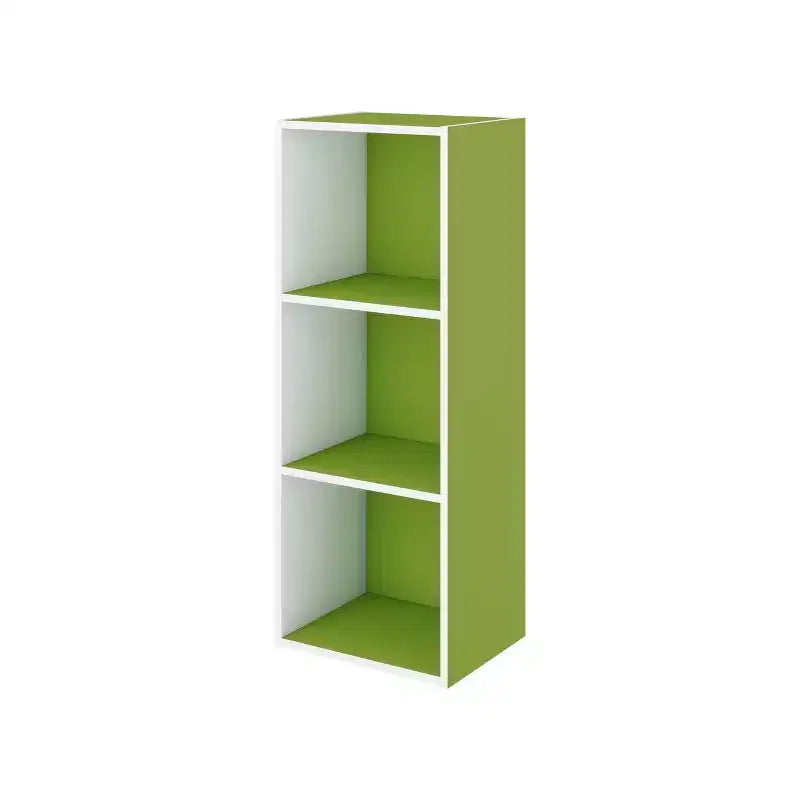 3 Cube Decorative Bookshelf Open Bookcase Toy Storage Organizer Horizontal Vertical