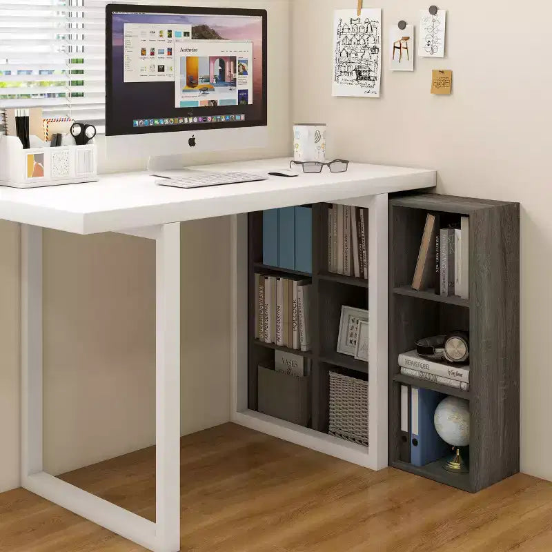 3 Cube Decorative Bookshelf Open Bookcase Toy Storage Organizer Horizontal Vertical