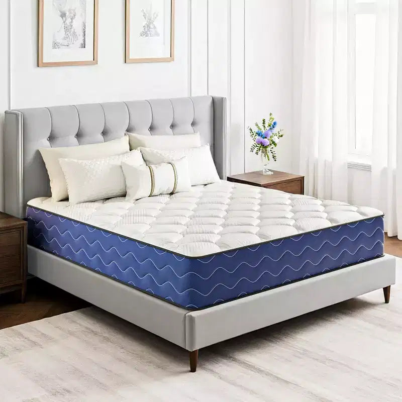 Hybrid Mattress Medium Cooling Memory Foam Bed-in-a-Box