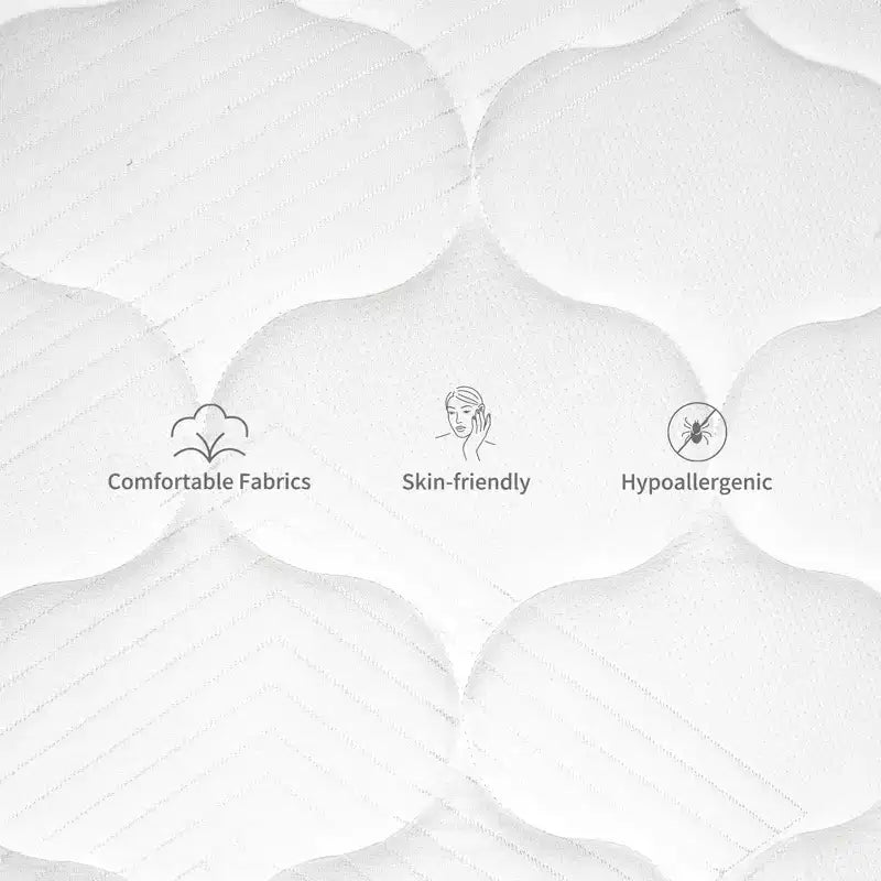 Hybrid Mattress Medium Cooling Memory Foam Bed-in-a-Box