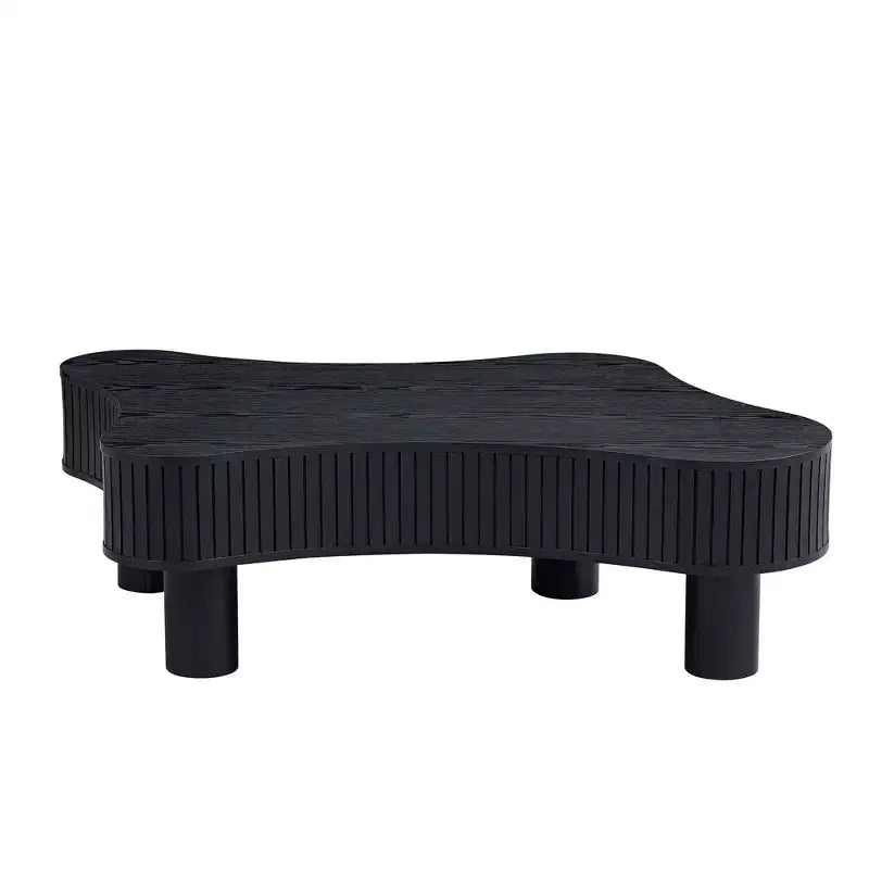 Modern Nesting Coffee Tables, Round 2 Tiers End Side Tables, Easy Assembly for Living Room/Bedroom /Balcony /Yard