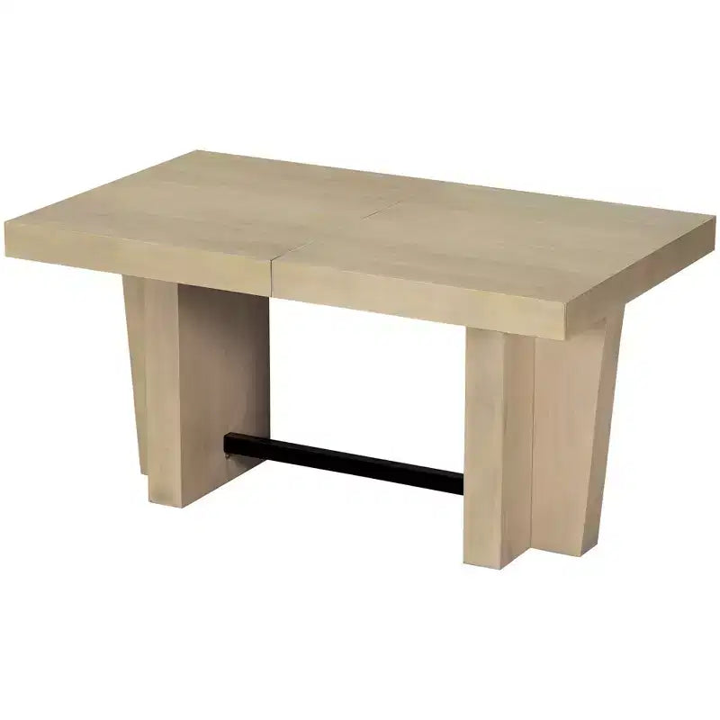 Extendable Dining Set with Bench & 4 Chairs