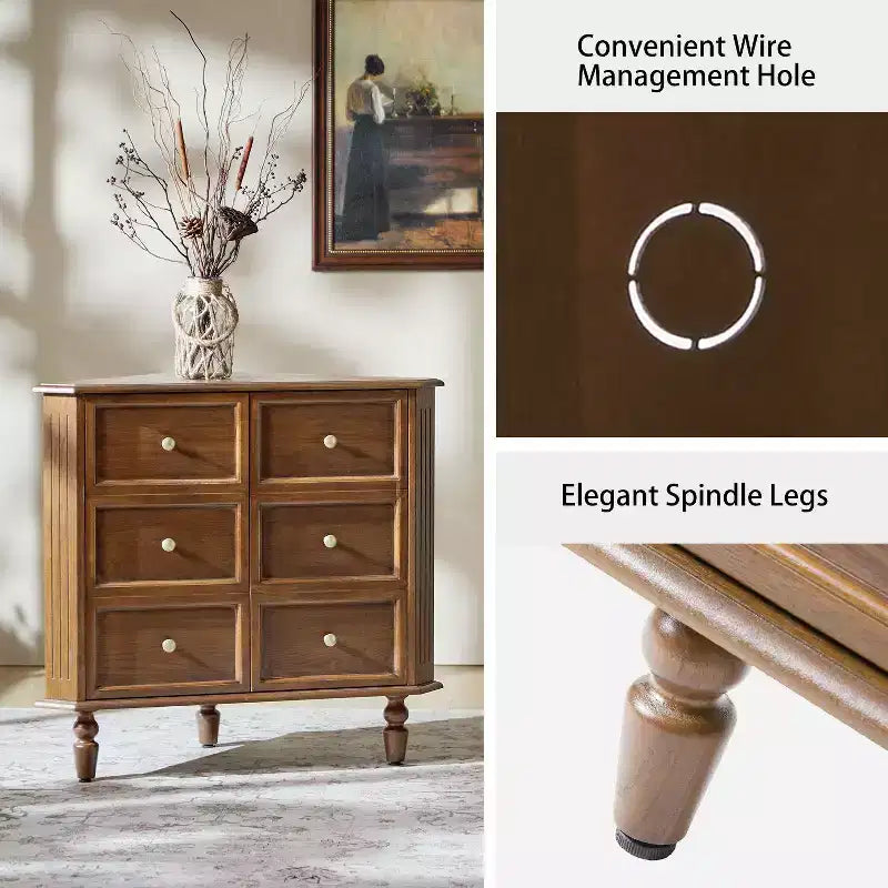 30 H 2-Door Corner Cabinet with Spindle Legs